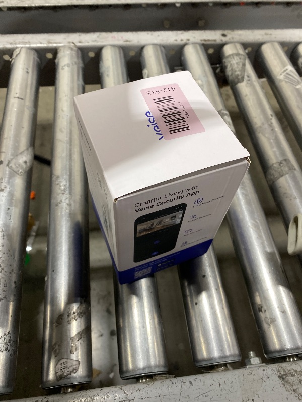 Photo 1 of Veise 2K Indoor Security Camera 2.4GHz, 360° Pan/Tilt Pet Camera with Motion Tracking, Baby Monitor, 2-Way Audio, Night Vision, Cloud/SD Storage, Compatible with Voice Assistant, White