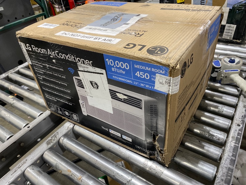 Photo 1 of LG 10,000 BTU Wi-Fi Enabled Window Air Conditioner