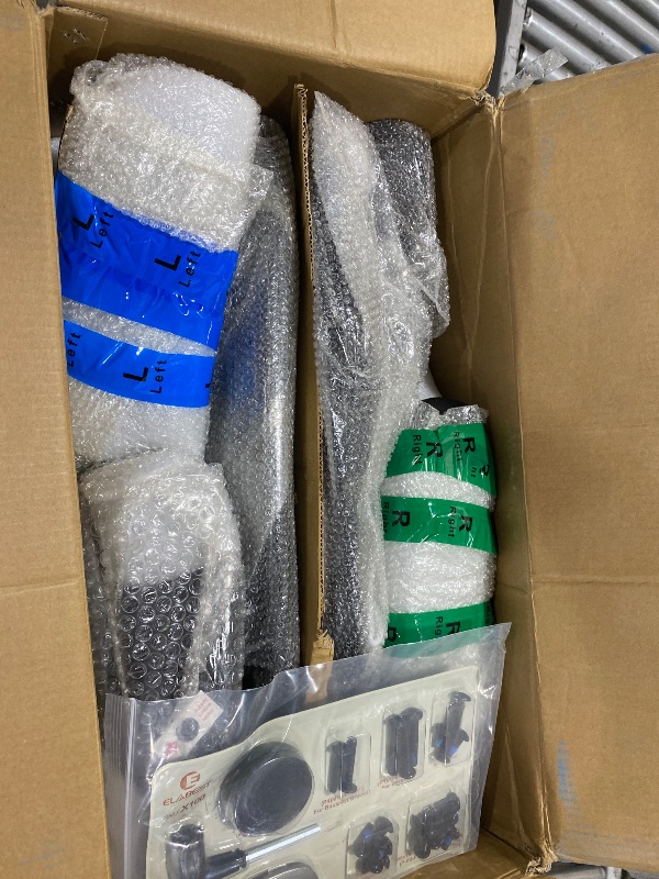 Photo 1 of ELABEST X100 Ergonomic Mesh Office Chair with Footrest, Big and Tall Hone Desk Chair with 5D Flip-Up Arms, Adjustable 3D Lumbar Support,Gaming & Executive Computer Chairs