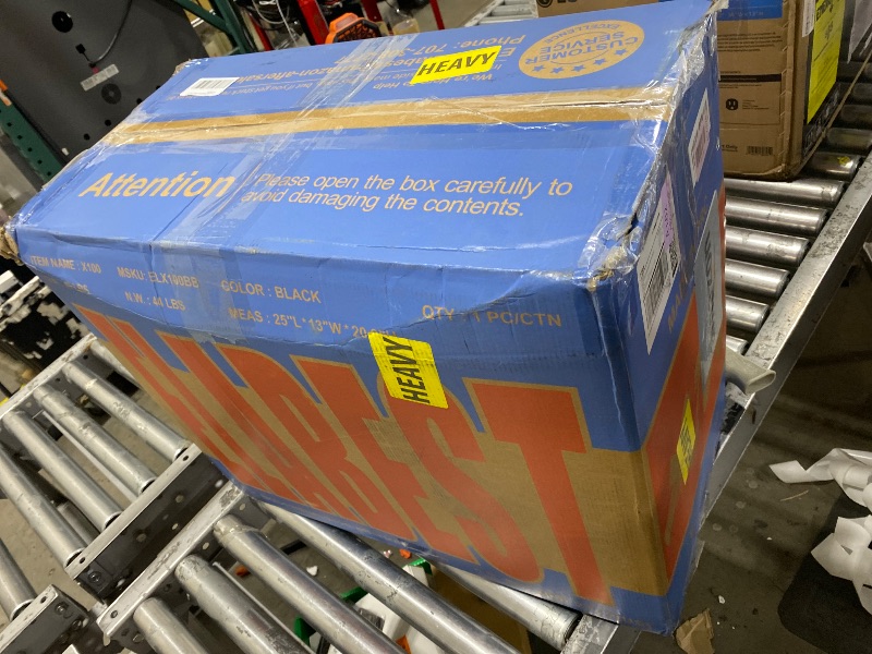 Photo 1 of ELABEST X100 Ergonomic Mesh Office Chair with Footrest, Big and Tall Hone Desk Chair with 5D Flip-Up Arms, Adjustable 3D Lumbar Support,Gaming & Executive Computer Chairs