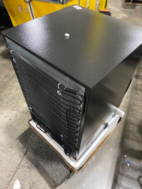 Photo 1 of Advanics 20 Inch Beverage Refrigerator Cooler,Under Counter Drink Fridge with Glass Door, Built-in or Freestanding, Quiet Compressor Cooling, 120 Can Capacity for Beer and Soda
