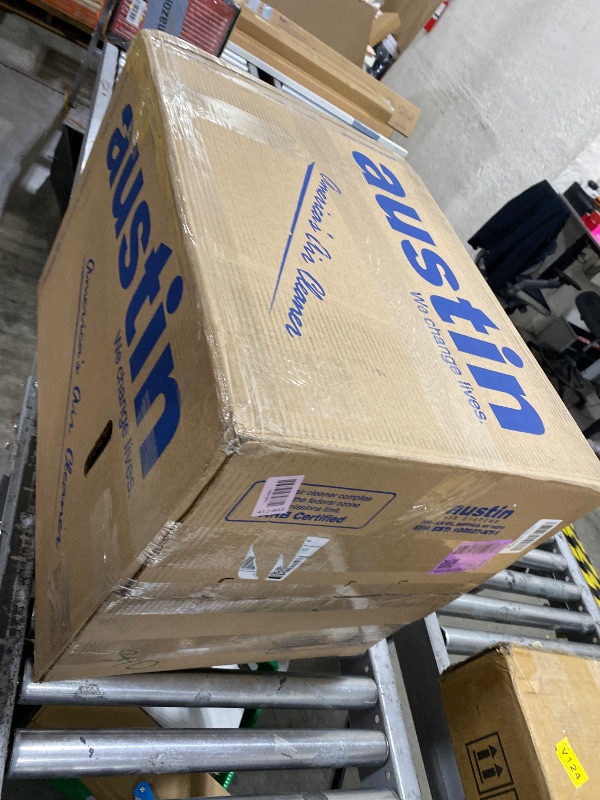 Photo 1 of Austin Air HealthMate Plus Air Purifier, Black - Advanced 4-Stage Filtration Air Purifiers For Home with Activated Carbon & Zeolite - Ideal as Air Purifiers for Bedroom or any Large room, Model B450