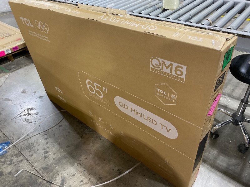 Photo 1 of TCL 65-Inch QM64L Series QLED 4K Smart QD-Mini LED TV with Fire TV (65QM64L, 2026 Model) New Halo Control System, LD500 Precise Dimming Series, High Contrast HVA Panel, 144Hz Native Panel Refresh Rate