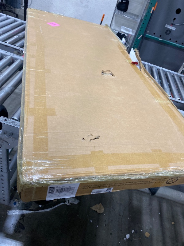 Photo 1 of 70.8 Inch Solid Wood Dining Table for 6-8, Farmhouse Table with Smooth Surface, Large Rectangular Kitchen Dinner Table for Restaurant, Living Room, Kitchen, Easy Assembly, Black