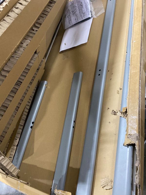 Photo 1 of INNOVART Mobile Whiteboard 48" x 36", 360° Reversible Double Sided Magnetic Dry Erase Board with Portable Rolling Stand on Wheels, Easel Standing Board with Aluminum Frame