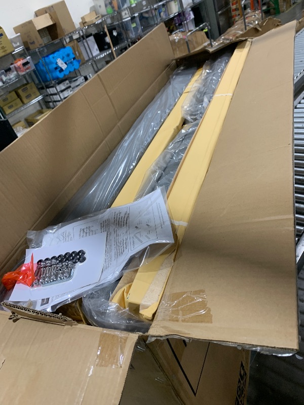 Photo 1 of Homestyles Grayton Outdoor Aluminum Loveseat, Gray