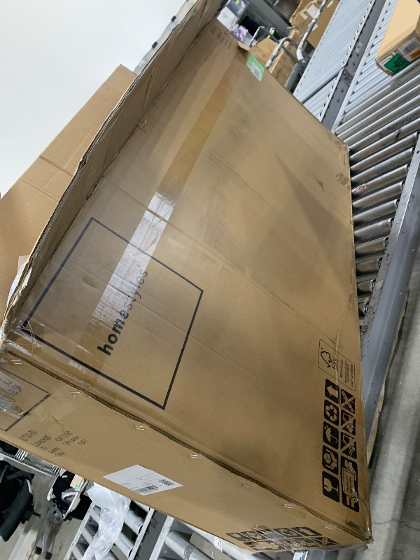 Photo 1 of Homestyles Grayton Outdoor Aluminum Loveseat, Gray