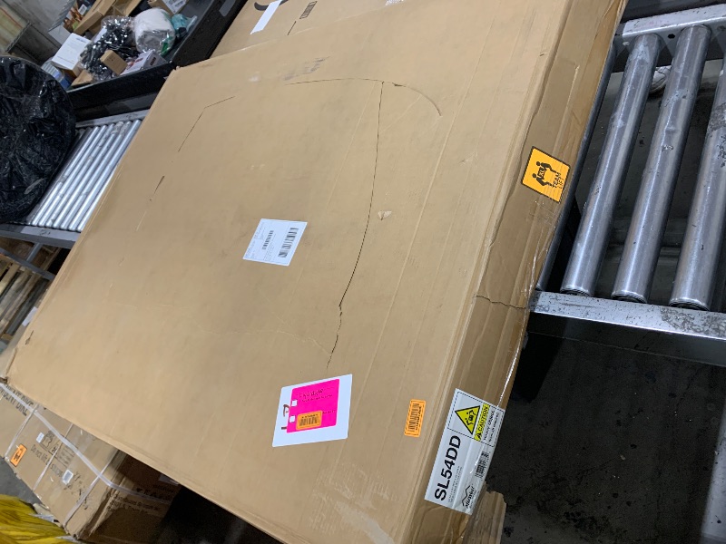 Photo 1 of MidWest Homes for Pets Solutions Series XXL Double Door 54-Inch Dog Crate for the Largest Breeds, Sturdy Drop Pin Assembly, Black E-Coated, SL54DD