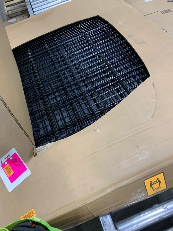 Photo 1 of MidWest Homes for Pets Solutions Series XXL Double Door 54-Inch Dog Crate for the Largest Breeds, Sturdy Drop Pin Assembly, Black E-Coated, SL54DD