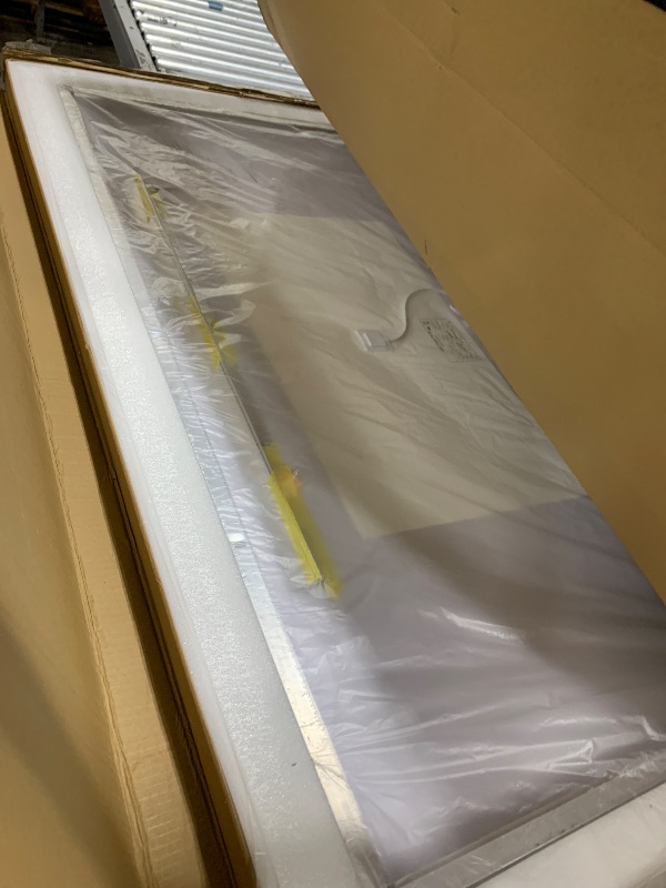 Photo 1 of 60X36 LED Bathroom Mirror with Lights, Dimmable Anti Fog Wall Bathroom Mirror with Led Lights, 3 Colors, Backlit + Frontlit Bathroom Vanity Mirror