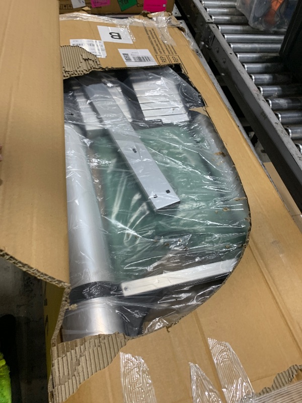 Photo 1 of JADDUO Telescoping Ladder,26.2 FT Extension Ladder,Aluminum Lightweight Telescopic Ladder with 2 Triangle Stabilizers, Telescoping Attic Ladders RV Ladders for Travel