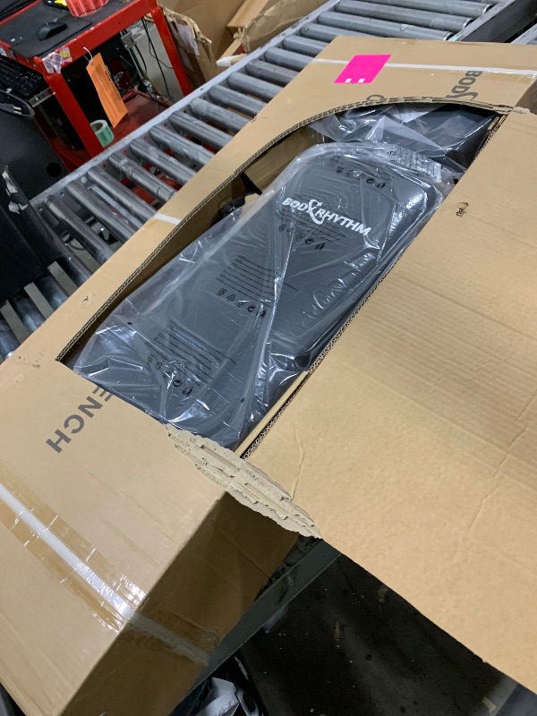 Photo 1 of BODYRHYTHM Commercial-grade Weighted Bench, 1300LBS Weight Capacity Strength Training Bench, Heavy-duty Adjustable Workout Bench for Garage and Home Gym Workouts, Weight Lifting, and Bench Press. (Black)