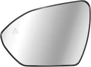 Photo 1 of Driver Side Mirror Glass Fit for Hyundai Tucson 2022-2025 Santa Cruz 2022-2025 Replace 87611N9010 87611N9020 87611N9030, with Heated Blind Spot Detection