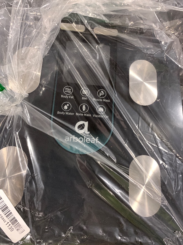 Photo 1 of arboleaf Smart Scale for Body Weight, 8-Electrode Dual-Frequency BIA Bathroom Scale with 7-in-1 Display for BMI Body Fat Muscle Mass, Segmental Full Body Composition Analyzer, 50+ Metrics in App