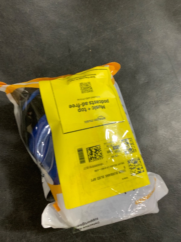 Photo 1 of BENCMATE Inflatable Dog Cone Collar Alternative, Soft Dog Cone for Small Medium Large Dogs and Cats, Neck Recovery ECollar Donut Collar After Surgery (Large, Blue)