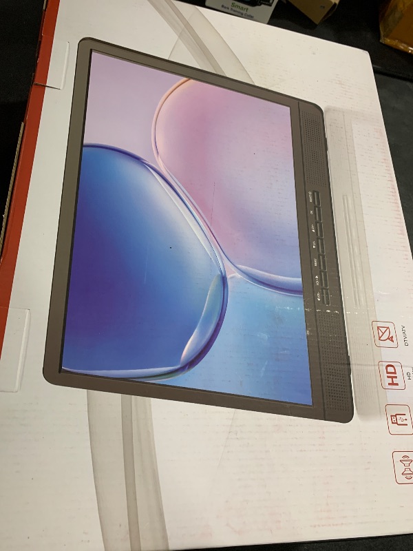 Photo 1 of Desobry 18.5" Portable TV with Antenna, 6000mAh Built-in Power Operated TV, 12 Volt Small TV Support HDMI/AV/USB/Headphone Jack Input?Portable T V for Camping, RV, Patio, Kitchen, Indoor, Outdoor