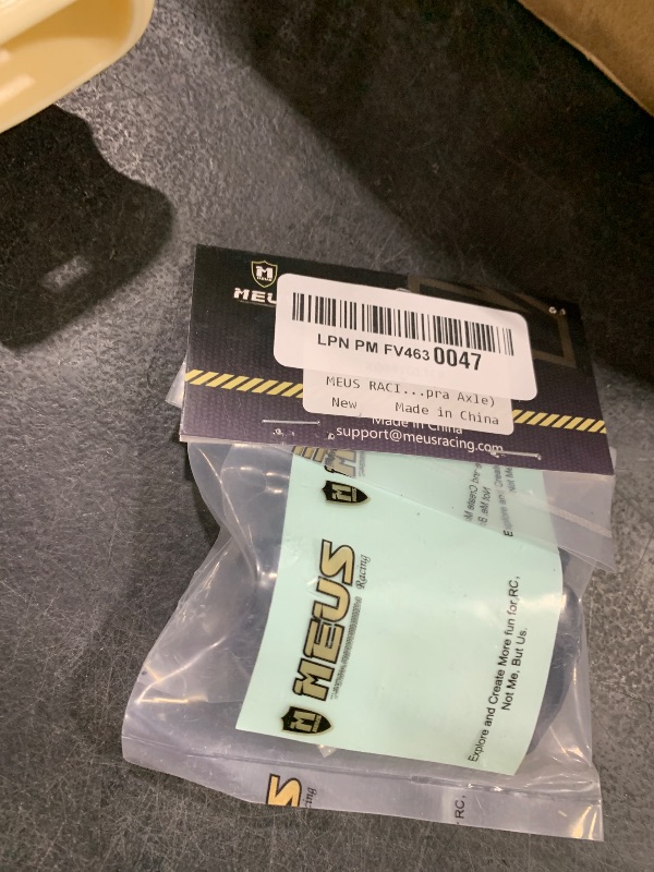 Photo 1 of MEUS RACING Brass Steering Knuckles ONLY for MEUS 1/10 Capra 1.9 UTB Portal Axles (for Cheat Code Capra Axle)