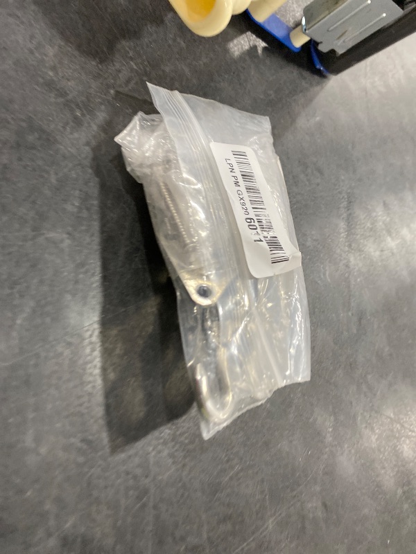 Photo 1 of **INCOMPLETE** YOFIT Shade Sail Hardware Kit, 5 Inch Outdoor Sun Sail Accessories, 304 Stainless Steel Turnbuckles & Brackets for Triangle/Rectangle Sails, Patio Canopy Installation Hardware Set Waterproof