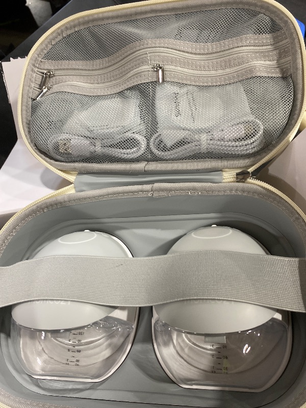 Photo 1 of Momcozy Breast Pump Hands Free Upgraded Mobile Flow | M9, App Discreet Control with Personalized Multi-Modes & 15 Levels, Wearable Breast Pump 24mm, 2 Pack Gray