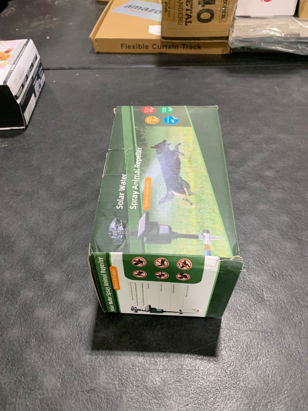 Photo 1 of Solar Motion Activated Sprinkler with Day & Night Detection Modes Repellent Detector for Garden Outdoor Waterproof