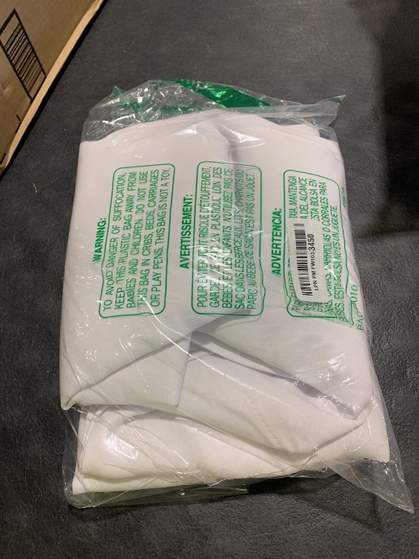 Photo 1 of DWCN White Sheer Curtains Semi Transparent Voile Rod Pocket Curtains for Bedroom and Living Room, 60 x 63 inches Long, Set of 2 Panels