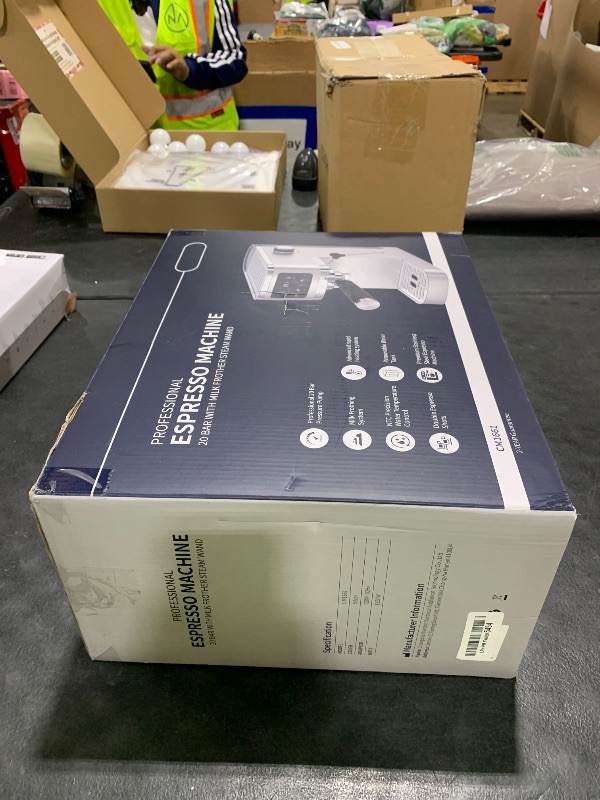 Photo 1 of SHARDOR Espresso Machine 20 Bar, Professional Espresso Machine with Milk Frother and Touchscreen, Expresso Coffee Machines with Adjustable Temperature,for Cappuccino, Latte