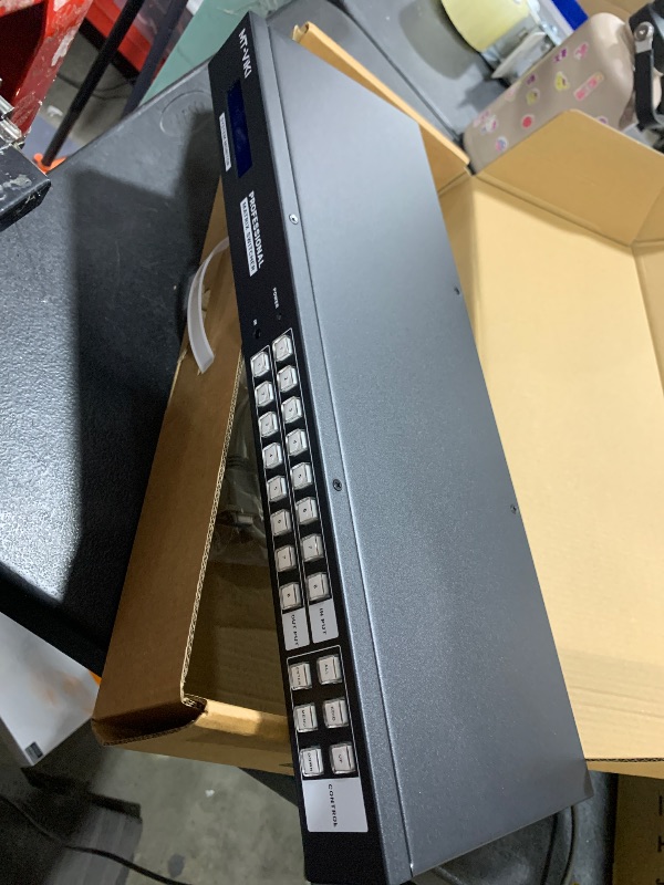 Photo 1 of MT-VIKI 8x8 4K Seamless HDMI Matrix Video Wall 2x4 w/Web GUI+Audio Out, Customised HDMI TV Wall Controller, Rack Mount Matrix Switcher Splitter Support RS232, APP, IR Remote, Web