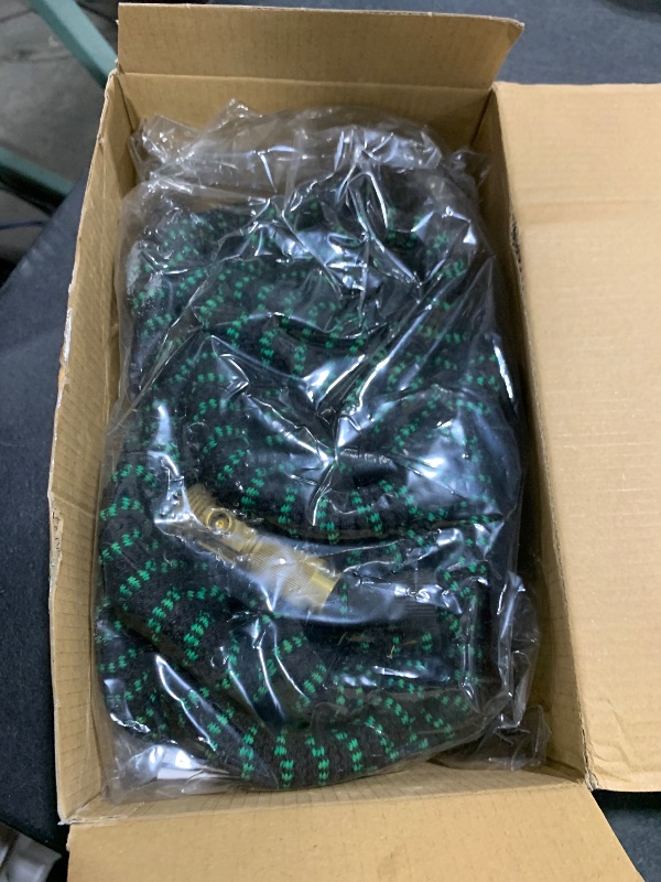 Photo 1 of Flexi Hose Expandable Garden Hose with 8 Function Nozzle, 75FT - Lightweight Retractable Garden Hose, Water Hose - No-Kink Flexibility, 3/4 Inch Solid Brass Fittings and Double Latex Core