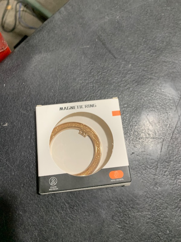 Photo 1 of (Flexible Rotation) GUAGUA Magnetic Phone Ring for MagSafe Grip [Super Magnet] Stylish Ring Holder Stand, Mag Safe Accessories for iPhone 17 16 15 14 Pro Max Plus Air, Gold