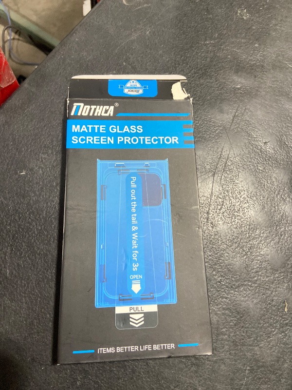 Photo 1 of Mothca 2 Pack Matte Glass Screen Protector for iPhone 17 Pro/iPhone 16 Pro/iPhone 17 6.3-inch [Auto Fit Box Dust-Free] Full Coverage Anti-Glare & Anti-Fingerprint Tempered Glass, Smooth as Silk