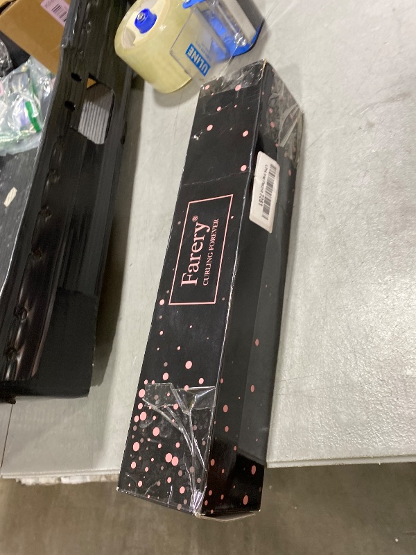 Photo 1 of Farery 1.5 inch Curling Iron For Long Hair, Lightweight Long Barrel Curling Iron 1 1/2 Inch, Ceramic Curling Wand Infused Argan Oil & Keratin for Bouncy Curls, 9 Temp Digital Display & Lock Key, Glove