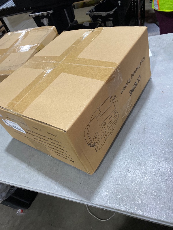 Photo 1 of CUEME 20 QT Ice Machine for Knee After Surgery, Programmable Timer Cold Therapy Machine, Knee Replacement Recovery System, Cryotherapy Pain Relief Pad for Shoulder, Hip, Ankle & Foot