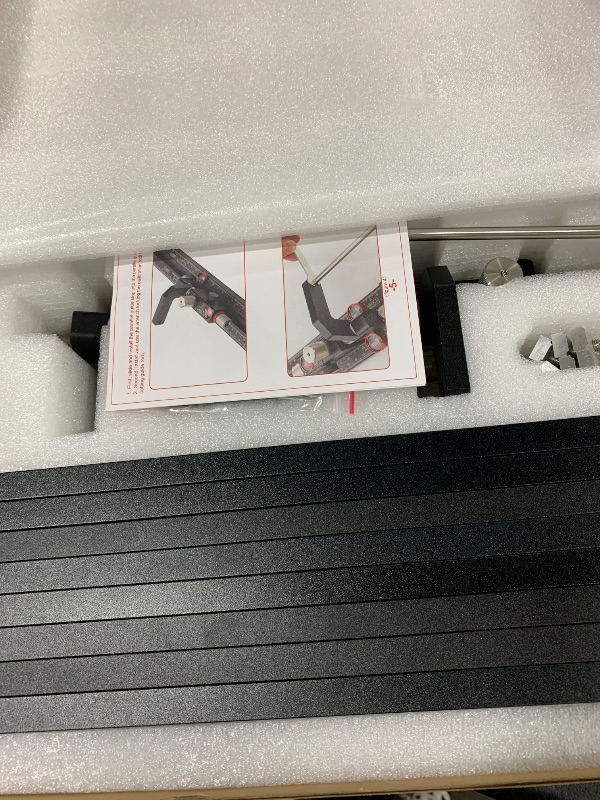 Photo 1 of GOINGMAKE Track Saw Parallel Guide System with Mirco Adjustable Flip Stop and Zero Calibration for Woodworking Repeatable Rip Cuts for Track Saw Guide Rail Compatible with Festool,Makita,Milwaukee