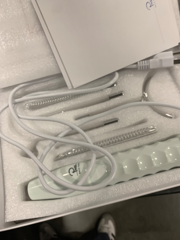 Photo 1 of Pure Daily Care NuDerma Clinical Portable Skin Therapy Wand, Machine with 6 Fusion Neon + Argon Wands – Anti Aging - Clarifying - Skin Tightening & Radiance - Wrinkle Reducing