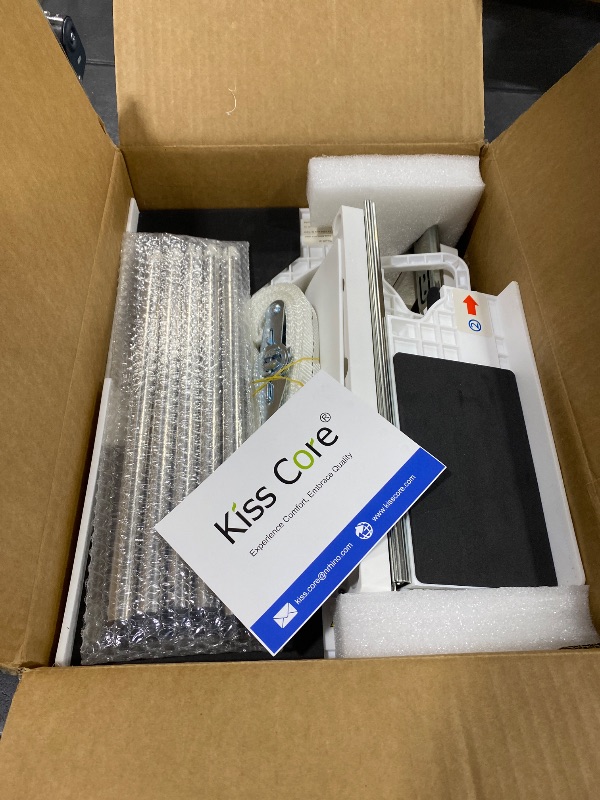 Photo 1 of Kiss Core Washer Dryer Stacking Kit 29 inch, Universal Washer and Dryer Stacking Kit with Pull Out Drying Rack, Adjustable 29"/28"/27"/26"/25"/24" Stacking Kit with Ratchet Strap