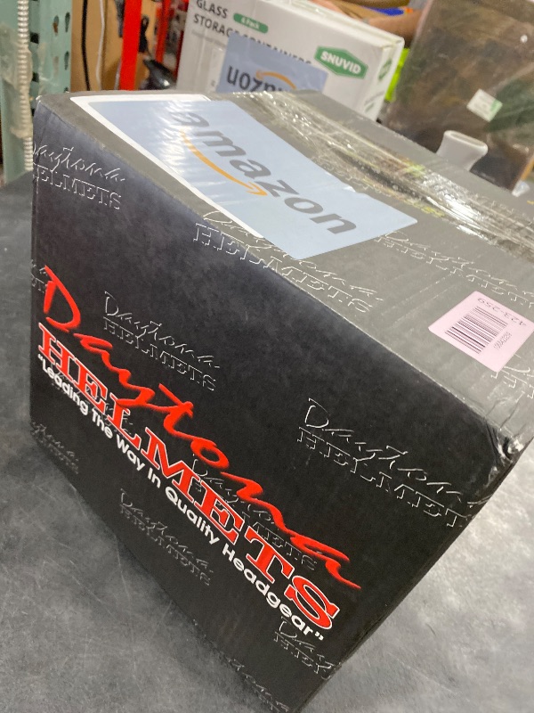 Photo 1 of Daytona Helmets Retro 3/4 Open Face Motorcycle Helmet - Vintage Style, DOT Approved Helmet for Men & Women, Lightweight, Adjustable Fit, Removable Visor - Bike, Moped, Chopper, Scooter Helmet