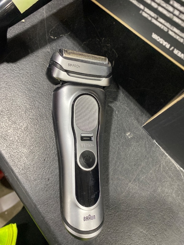 Photo 1 of Braun Series 9 PRO+ Electric Shaver, Wet & Dry Razor, Pro SensoAdapt, 6in1 SmartCare Center, 9697CC, Silver