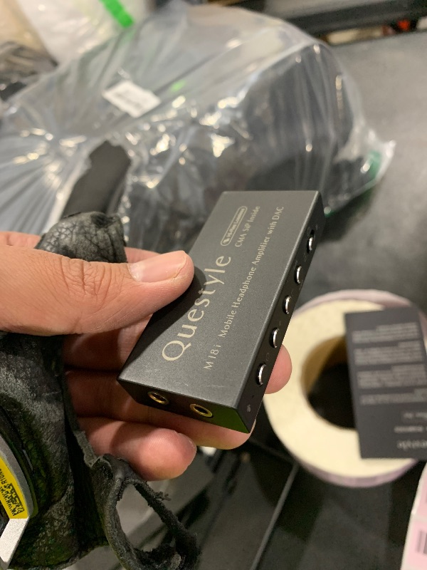 Photo 1 of Questyle M18i Headphone Amplifier Bluetooth 5.4 Receiver Portable USB DAC Amps High Resolution with 4.4mm and 3.5mm Dual Outputs Supports PCM 384kHz/DSD256 LDAC Lossless for Smartphones/PC/Laptops