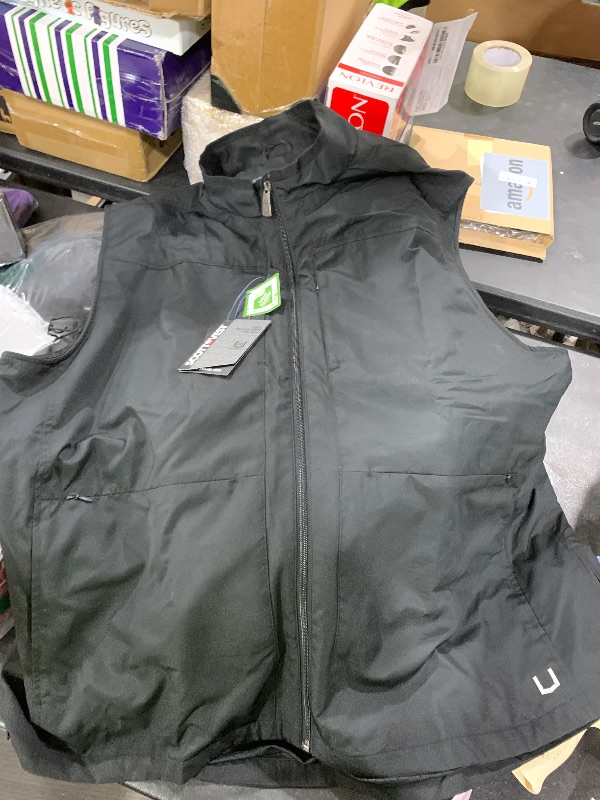 Photo 1 of SCOTTeVEST Best Travel Vest for Men - 26 Hidden Pockets - Water Repellent for Travel & More (Black/Carbon, 3X-Large)