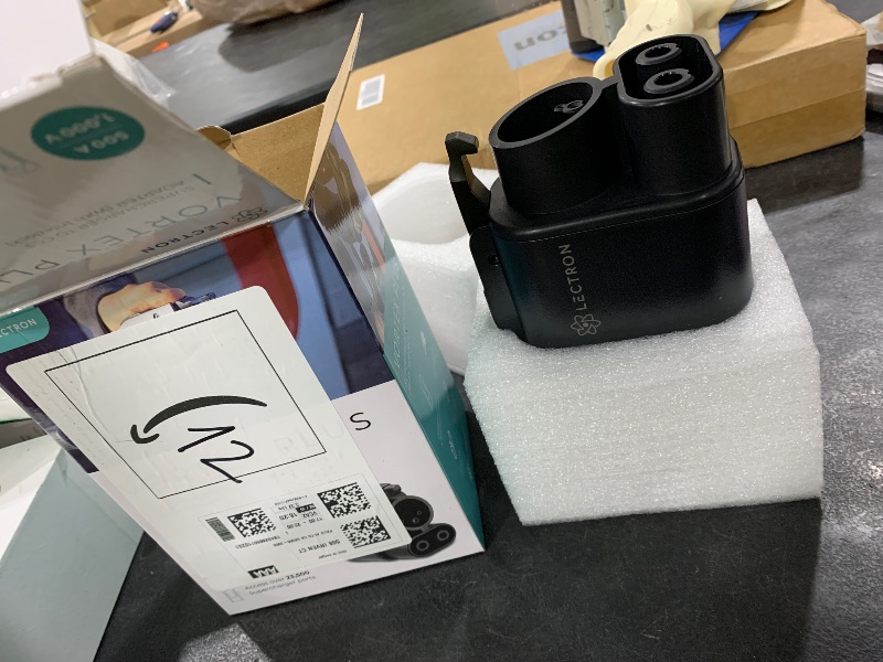 Photo 1 of Lectron NACS to CCS Electric Vehicle Adapter with Interlock - (500A/1,000V) - Compatible with Tesla Superchargers - CCS1 EV Fast Charging with Vortex Plus [Check Automaker for Compatibility] - UL 2252