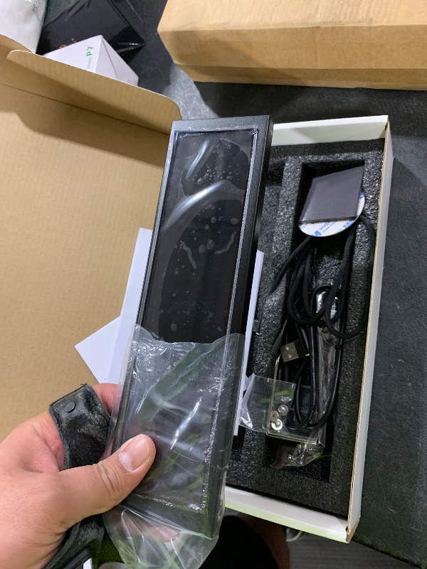 Photo 1 of WOWNOVA 8.8" Computer Temp Monitor (Dynamic Theme Supported), 1 Click 1 Cable to Get Started Quickly PC Temperature Display Sensor Panel IPS Mini Secondary Screen CPU RAM HDD Data FPS Monitor (Black)