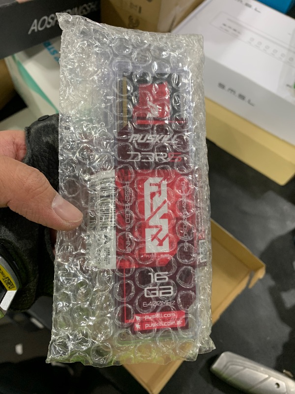 Photo 1 of PULSKILL DDR5 RAM 32GB Kit (2x16GB) 6400MHz CL40 Desktop Memory - Compatible with Intel 700/600 Series (XMP 3.0) & AMD Ryzen 7000 (Expo) - UDIMM 288-Pin 1.35V Computer Memory for Gaming PC