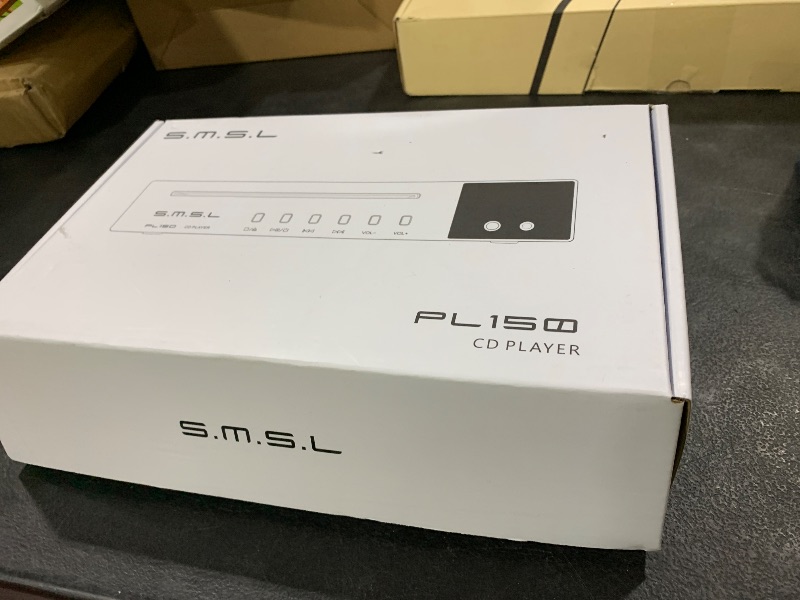 Photo 1 of SMSL PL150 CD Player,Compatible with Standard CD,MP3 CD.Supports RCA,3.5mm and 4.4mm Headphones,Optical,Coaxial Output Interface,CS43198 Decoding Chip,Auitable for Laptops and Computers and Car