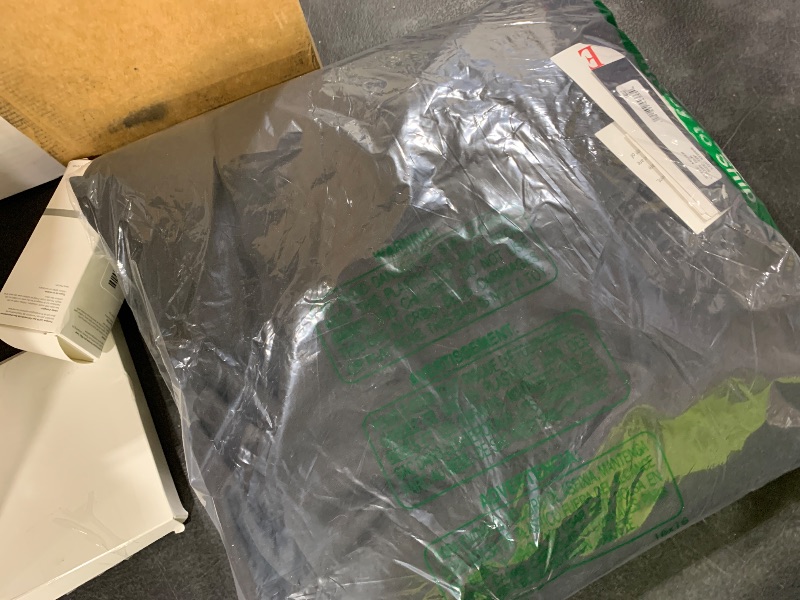 Photo 1 of Xscape Women's Long 3/4 Sleeve V-Neck Side Ruched Gown (Reg and Petite), Black, 12P