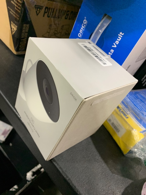 Photo 1 of Google Nest Cam Outdoor (Wired, 2nd Gen) - Security Camera with 2K Video and Gemini, Night Vision, 2-Way Audio - Works with Google Home - 2025 Model - Snow