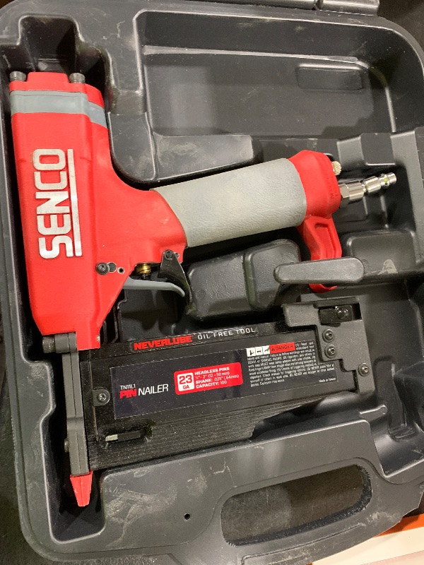 Photo 1 of SENCO TN11L1 2-Inch 23 Gauge Pneumatic Pinner, Pin Nailer