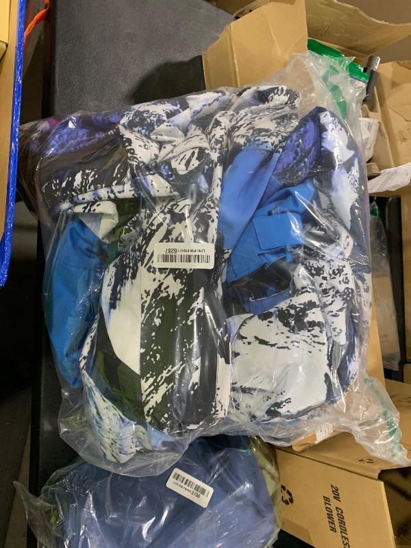 Photo 1 of Men's Ski Suit Waterproof Snow Suits Two Piece Snowboard Jacket and Pants Set Outdoor Windproof Winter Warm Snowsuits