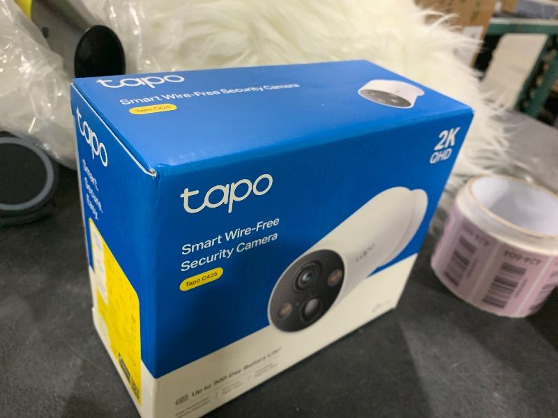 Photo 1 of Tapo MagCam 2K+ - 2026 Wirecutter Best Outdoor Security Camera & PCMag Editors' Choice, Wireless Battery Power, Magnetic Mount, Subscription-Free SD Storage or optional Cloud, Person/Vehicle Detection