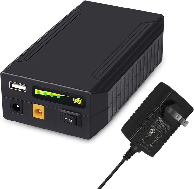 Photo 1 of Talentcell 12V Lithium ion Battery Pack, 11.1V/9000mAh 99.9Wh Portable Power Bank, DC 12/9V and 5V USB Multiple Output for LED Light Strip, CCTV Camera, Heated Jacket, Mobile, Spectra Pump, and More