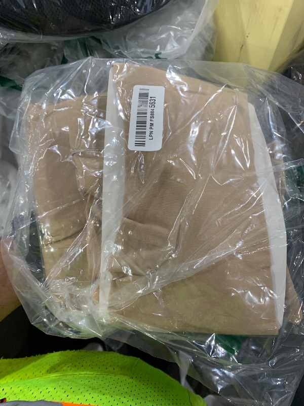 Photo 1 of 2 Pairs Open Toe Thigh High Zipper Compression Socks 20-30 mmHg Zipper Compression Stockings for Women Men Swelling Edema (Nude, XX-Large)